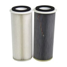 Spun Bonded PTFE membrane Polyester Anti-static Synthetic Fiber Industrial Dust Filter Cartridge for Welding Mining Cement